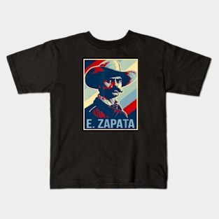 Poster Mexican Revolution Hero 2 Kids T-Shirt